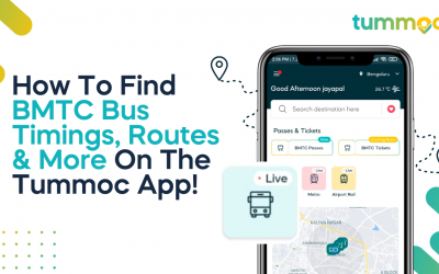 How to Find BMTC Bus Timings, Routes & More on the Tummoc App!