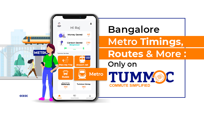 Tummoc, Tummoc app, Public transport information