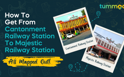 How to Get to Majestic Railway Station from Cantonment Railway Station #AllMappedOut