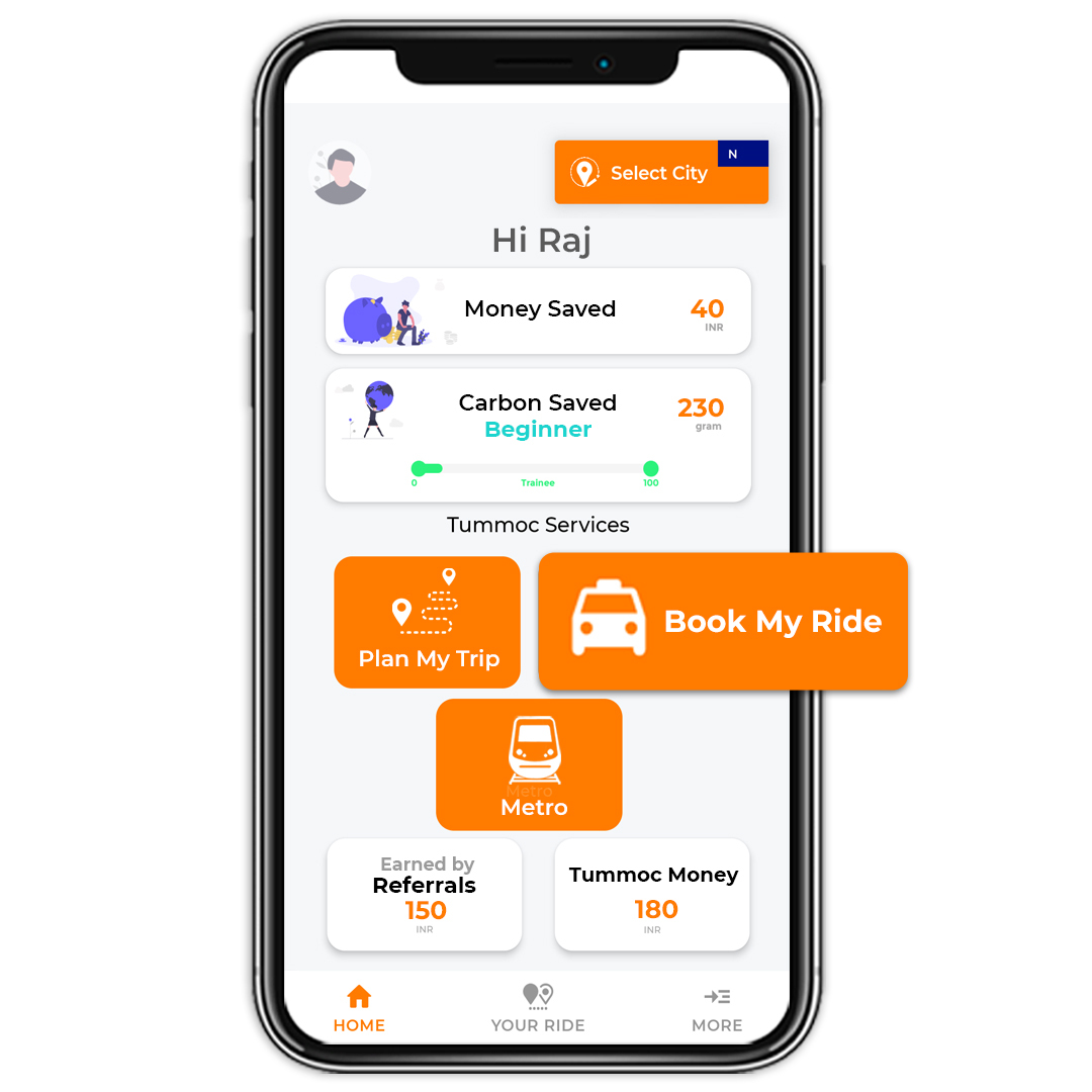 Book Rides in Kolkata with Tummoc Home Page