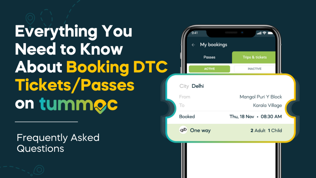 Book DTC Tickets and Passes on Tummoc: FAQs