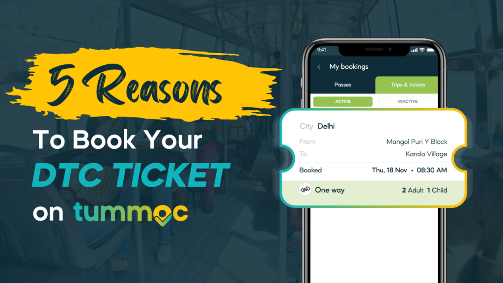 Book DTC Bus Tickets Online in Delhi with Tummoc